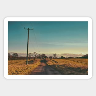 Country Lane Sticker